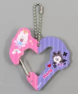 MANG (J-Hope) Kalabina Key Holder (Angel & Villain) "BT21" FamilyMart limited