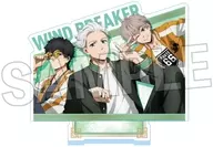 Tokamejo & Umemiyaichi & 兎耳山 Yorogo Animage Acrylic Stand "WIND BREAKER"