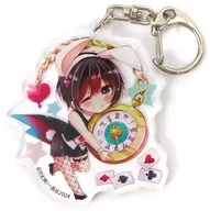 An acrylic key holder drawn by Mika Hiura, "Comics How to Make Love (Otome) Vol. 9" Manga King, Premium Bonus