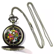 White Rabbit & Alice Pocket Watch "Alice in Wonderland"