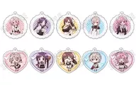 10-Type Set "School-Live! Painted Acrylic Key Holder Collection School Festival Ver."