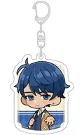 Duke Mini Character Acrylic Key Holder "You Will Become a Historical Evil Woman"