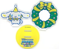 Cinnamon (yellow) "Ikebukuro PARCO x Cinnamoroll COLORFUL CHRISTMAS PARTY Trading Acrylic Stand"