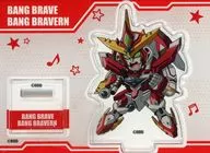 Brayburn "Courage Explosion バーンブレイバーン x ROUND1 Trading Acrílico Stand Mini Character Ver."