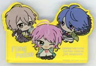 Fling Posse Little Round Pose! Acrylic Block "Hypnosis Mic -Division Rap Battle -"