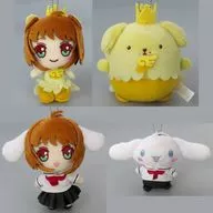 4-Type Set Plush toy Mascot "Cardcaptor Sakura x Sanrio Character Connectors"