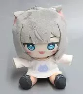 Nachoneko (Natsuki Amagi / White) mascot key holder "Virtual YouTuber Nachoneko× Don Quijote"