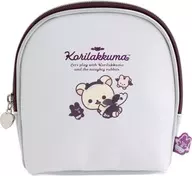 Ko Rilakkuma & Kokuma Usagi no Plush toy Ko Rilakkuma's Kokuma mood theme pouch "Rilakkuma"