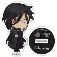 Sebastian Michaelis "Black Butler - Boarding School - X Niwa no Yu Trading Mini Acrylic Stand"