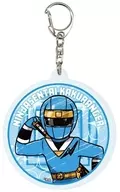 Ninja Blue / Saizo "Ninja Sentai Kakuranger Acrylic Key Holder 01. Graphic Art Illustration"