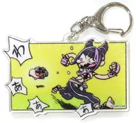 "STREET FIGHTER Ganbare Juri-chan Trading Acrylic Key Holder"