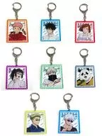 8-Type Set "Jujutsu Kaisen x Yomiuri Land 2024 Acrylic Key Holder BBQ Ver."