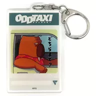 Hiroshi Odo "Odd Taxi Trading Message Application Style Acrílico Key Holder"