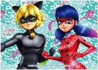 アクアバグ＆アクアノワール 「キャンバスボードミニ ミラキュラス レディバグ＆シャノワール 02.公式イラスト」