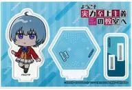 Mio Ibuki Acrylic Stand : "Welcome to a classroom based on ability first"