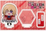 Ichinose Hanami Acrylic Stand "Welcome to a classroom where ability comes first"