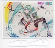 Racing Miku Mini Acrylic Art Support Cut Rd. 3 Suzuka 2023 "Hatsune Miku GT Project"