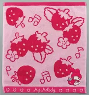 5. My Melody Hand Towel "Sanrio Per KUJI 50th Anniversary My Melody Per KUJI"