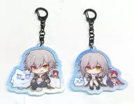 [Single Item] Pioneers (Male & Female) Chibi Character Hologram Key Holder (2 types) "PS5 Soft Decay : Starrail Disk Gift Pack Pioneer Edition" included bonus
