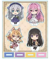 Celia & Aisia & Latifa & Miharu (Deformed Character) Acrylic Stand "Shori Fantasie 2"