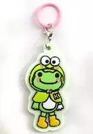 Ameno Hi Pickles "KEROKEROKEROPPI x Frog's Pickles Mejirushi Rubber Charm"