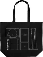 Hardware Large Tote for PlayStation (Hardware) Black "PlayStation"