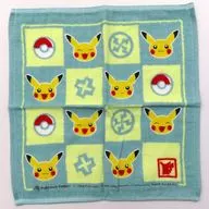 Pikachu Gauze Handkerchief Ichimatsu "Pocket Monsters"