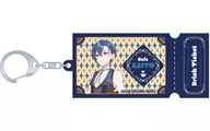 F. KAITO Ticket Style Acrylic Key Holder Japanese-style coffee house "VOCALOID Hatsune Miku Series"