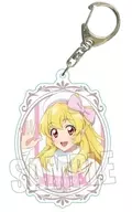 [New] Hoshimiya Strawberry White Poncho ver. Small Large Acrylic Key Holder "Aikatsu!! 10th Story ~ STARWAY to the Future ~"