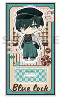 Hishishi Rin (Retro Roman) Acrílico Stand "Blue Rock"