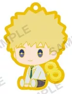 Hanazawa 輝気 "Mob Psycho 100 III Flat Screw-Wrapped Raba Strap"