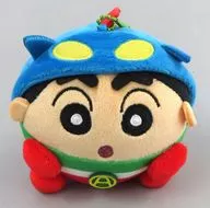 SHINNOSUKE NOHARA (ACTION MASK) Marshmallow Korokoro Mascot, L "CRAYON Shinchan"