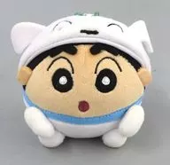 SHINNOSUKE NOHARA (SHIRO) Marshmallow Korokoro Mascot, L "CRAYON Shinchan"