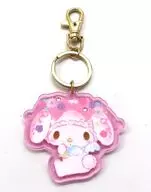 My Melody 45th Anniversary acrylic key holder "My Melody"