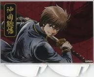 Sogo Okita (Sumimori 輸攻) acrylic board "GINTAMA Character Pop Store" Shinpachi's glasses saw everything. Roulette ~ LET'S TALK ABOUT MEMORIES ONCE IN A WHILE ~ Prize A