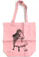 Original Tote Bag Drawn by Alice (Pink) Yuko Higuchi Monthly MOE Subscription Campaign 2024