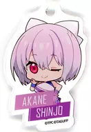 Akane Shinjo C-Acrylic Key Chain "Eureka! KUJI Grid Man Universe Asian Chia KUJI" D-5 Prize