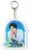 準弥 KOMATSU acrylic key holder "Drama Kimihana ～ Flower Language Delivered to You ～" Animate point exchange prize