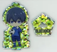 Seiichi Kiyo "Hapikuro! Blue Rock Kira Character Acrylic Stand"