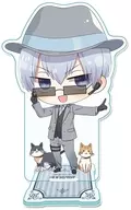 雪成 Kuroda detective & agent ver. Puchichoko Acrylic Stand "YOWAMUSHI PEDAL LIMIT BREAK"