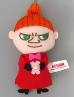 "Moomin" full of pink flowers, Plush toy mascot Little Mii