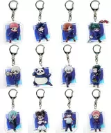 12-type set "Acrylic Key Holder Jujutsu Kaisen 12. Graphic Art Illustration"