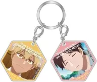 Amber & Hagi Double Acrylic Key Holder "When I went to a mixer, there was no woman."