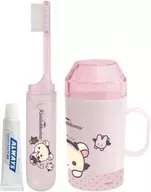 Ko Rilakkuma & Koyuma Usagi no Plush toy Ko Rilakkuma no Koyuma Mood Theme Toothbrush Set "Rilakkuma"