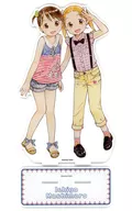 Chika & Miwa BIG acrílico stand "DMM scratch! Ichigo Mashimaro" B-1 Award