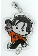 Ito Fumiya Trading Consolidated Acrylic Charm "Superhuman Share House Story Charisma ×JOYPOLIS Charisma Joy polly" Charisma de PON! Grand Prize
