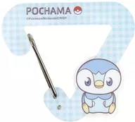 Piplup Pocketpiece Die Cut Acrylic Kalabina Holder "Pocket Monsters"