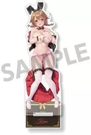 Kana (B) painted BIG acrylic stand "Bunny Garden"