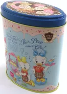 April & May & june (DUCK FAMILY CHOCOLATE COMPETITION) Can Case (Chocolate Crunch / Blue) "Tokyo Disney Resort 35th Anniversary HappiestCelebration!" Tokyo Disney Resort Limited