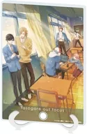01. Key Visual No. 1 (official illustration) Acrylic Art Stand (A5 size) "Twilight Out Focus"